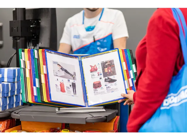 Zichtpanelensysteem Tarifold Bureauset A4 Grijs met 30 tassen Assorti