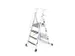 verrijdbare platformladder,bordes HxBxD 1070x500x450mm