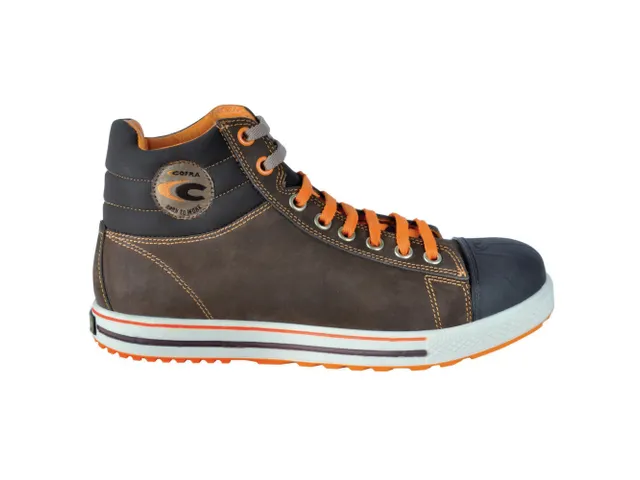 Cofra Conference hoge S3 veiligheidsschoenen, SRC, bruin, maat 42, per