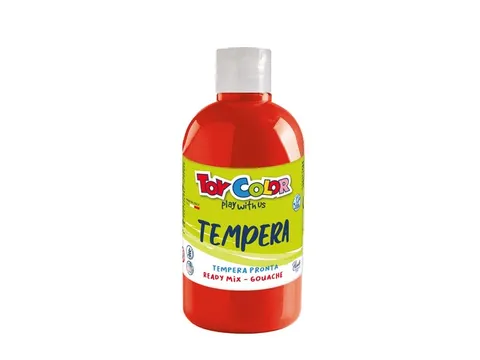 ToyColor plakkaatverf fles 500ml rood