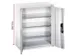 Armoire Murale Hxlxp 830x700x300mm 3tablettes Réglables Portes Battan