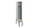 locker met bank,voor scheiding van kleding,HxBxD 2120x300x815mm,1vak