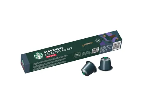 Starbucks Espresso Roast Decaf koffiecups 10 stuks