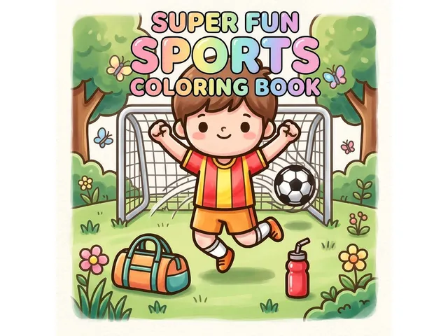 Kleurboek Ultimate Sports