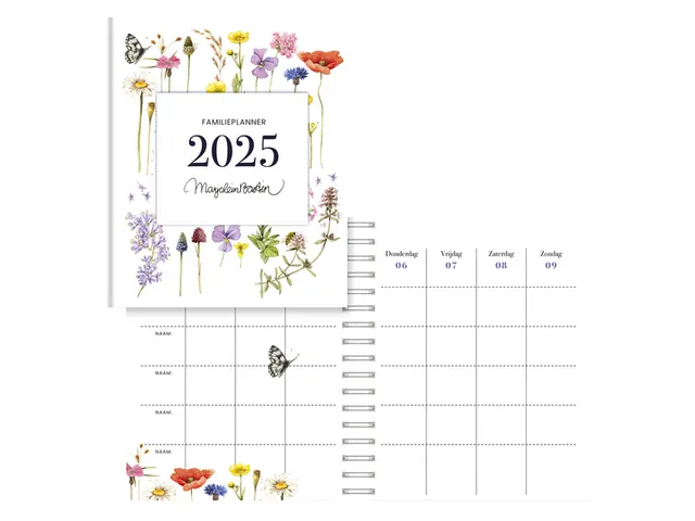Familieplanner 2025 Hallmark Marjolein Bastin 179x210mm