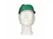 Pet met klep en haaropvang maat L Polyester Kroon Groen 100 stuks