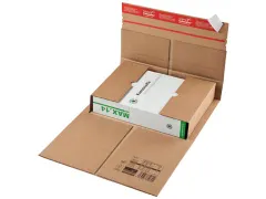 Colompac Verzenddoos 350x260x70 mm Bruin