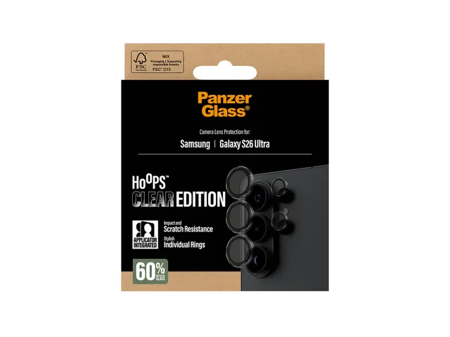 PanzerGlass Hoops Rings Samsung Galaxy S26 Ultra Camera Lens Protector