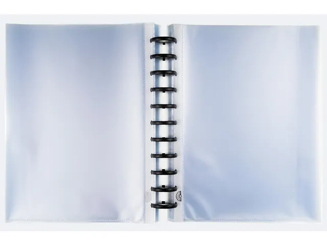 protège-documents, pour ft A4, en PP, avec 100 pochettes, couleurs as