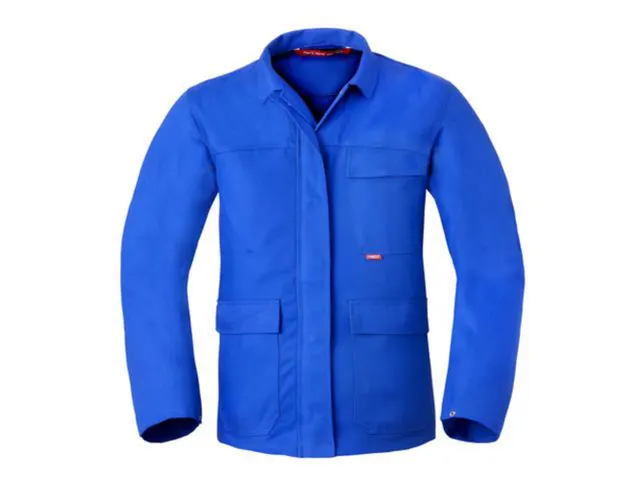 Havep 3153 werkjas, korenblauw, maat 44, per stuk