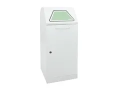 afvalverzamelaar,niet-brandbaar,1x120l,HxBxD 1100x450x450mm
