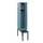 locker met bank,HxBxD 1950x300x815mm,1vak,vak B 300mm,cilinderslot
