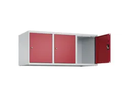opzetkast,v. locker,3vak.,vak B 400mm,HxBxD 500x1200x500mm