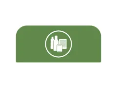Configure Recyclingstation Paneel Mixed Recycling EN 57 liter groen