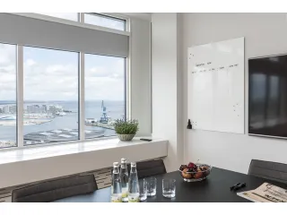 Glasmagneetbord Naga 90x120cm Pure White - 4
