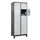 lockerkast,HxBxD 1950x800x500mm,2x5vakken,vak B 400mm,cil.-slot,voeten