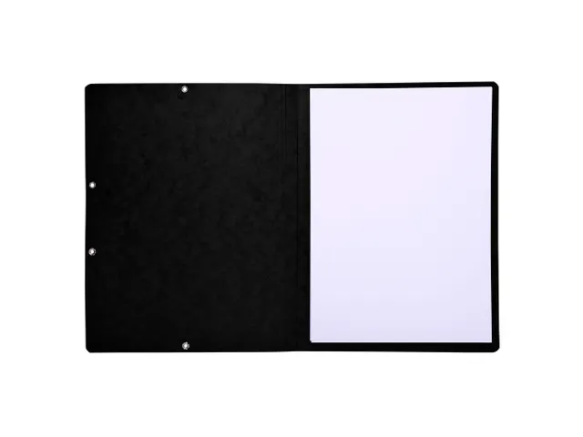 Elastomap glanskarto n 355 z/ klep zwart