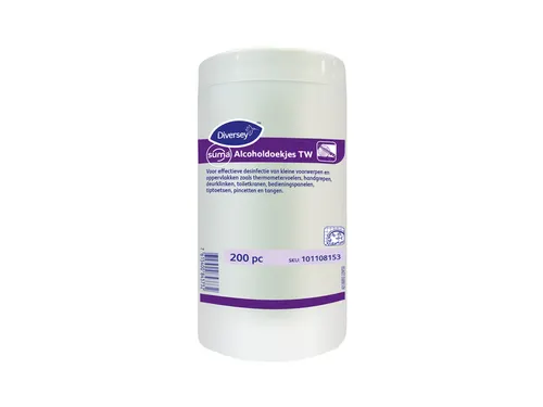 Diversey Suma Alcoholdoekjes 200 Stuks