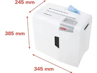 shredstar S10 papiervernietiger 6 mm stroken P-2 - 7