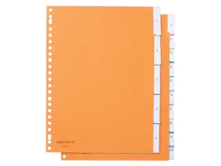Tabbladen Quantore A4 23-Gaats 10-Delig Met Venster Assorti Pp - 2