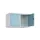 opzetkast,v. locker,2vak.,vak B 400mm,HxBxD 500x800x500mm,cilinderslot