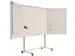 Kabinetkast Low Gloss Wit Emaille Staal 120x190 cm wit profiel