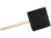 Foambrush Conda 2.5 60 mm 12 stuks hout
