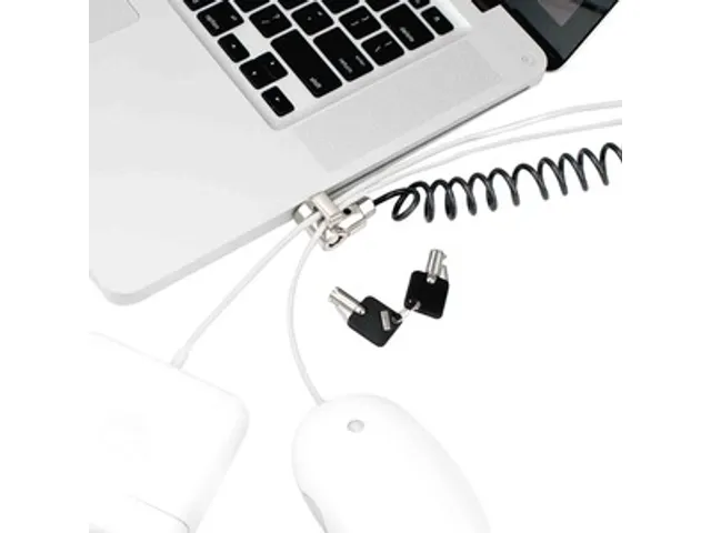 Coiled Cable With Peripheral Secrty Trap
