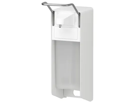 Zeepdispenser Desinfectiedispenser wit 500 ml korte beugel ingo-man ve