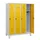 schoollocker,HxBxD 1630x1200x500mm,4vak,vak B 300mm,draaigrendel