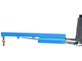 lastarm,draagverm. 5000kg,LxB 1600x600mm,arm star,staal,RAL 5012 - 1