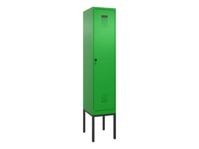 locker voor scheiding van kleding,HxBxD 2120x400x500mm,1vak