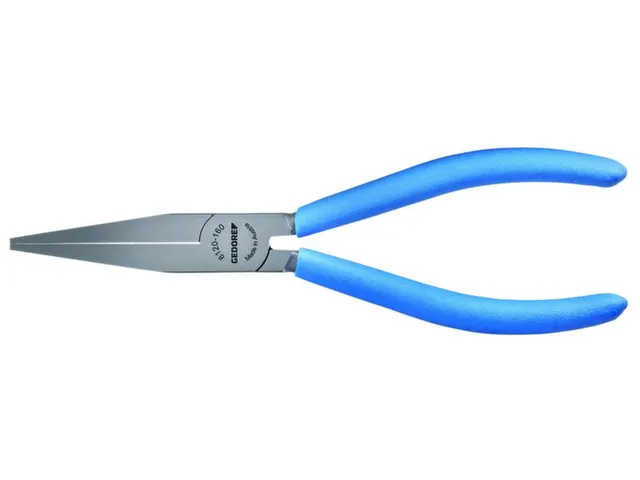 8120-160 TL Platspitse tang 160mm dip-geïsoleerd