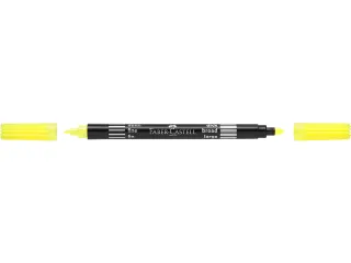 viltstiften Faber-Castell Duo neon kleuren in etui a 10 stuks - 3