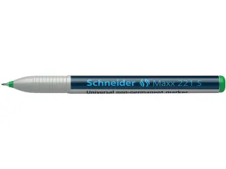 Universele marker Schneider Maxx 221 S non-permanent groen - 3