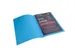 Pak van 100 dossiermappen ROCK''S 220 - 24x32cm--Blauw