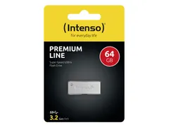Intenso Usb Stick 3.0 32gb Zilver Premium