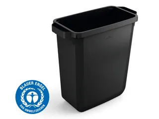 Afvalcontainer DURABIN ECO 60 Liter Rechthoekig Zwart - 1