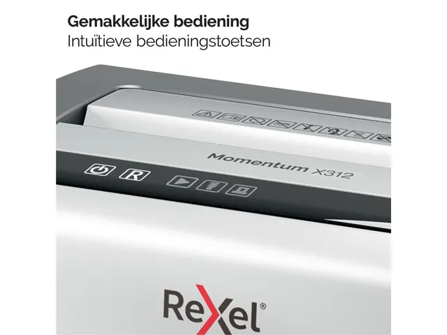 Papiervernietiger Rexel Momentum X312 snippers 5x42mm P-3