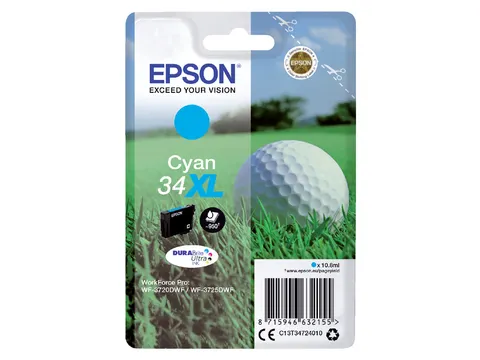 Inktcartridge Epson 34XL T3472 blauw HC C13T34724010