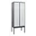 Z-garderobekast,HxBxD 2120x800x500mm,vak B 200/400mm,cil.-slot