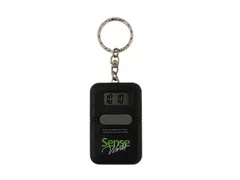 Sleutelhanger tijd Senseworks Nederlandssprekende reiswekker 6x4x1.5cm