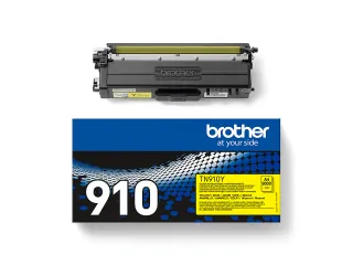 Tonercartridge Brother TN-910Y geel - 4
