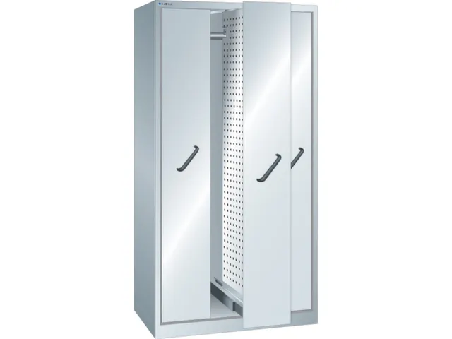 verticale kast,HxBxD 1950x1000x695mm,3uittrekwanden