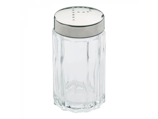 Westmark Peperstrooier Glas met RVS dop "P" 7cm