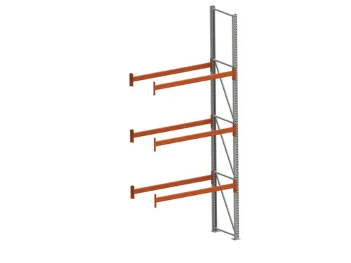 palletstelling,aanbouwveld,HxBxD 4400x1825x800mm,2xtraversen
