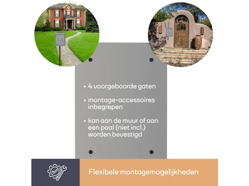 Brievenbus Milaan Zilver staal glazen front incl. 2 sleutels 36x26x8cm