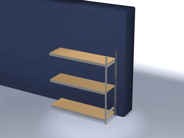 breedvakstelling,aanbouwveld,HxBxD 2000x2020x635mm,vakl. 350kg