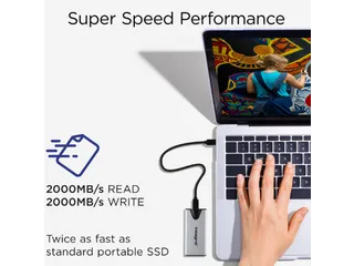 SSD Integral SlimXpress Portable USB-C 2TB - 4