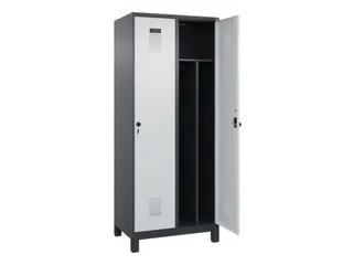 locker voor scheiding van kleding,HxBxD 1950x800x500mm,2vak - 1